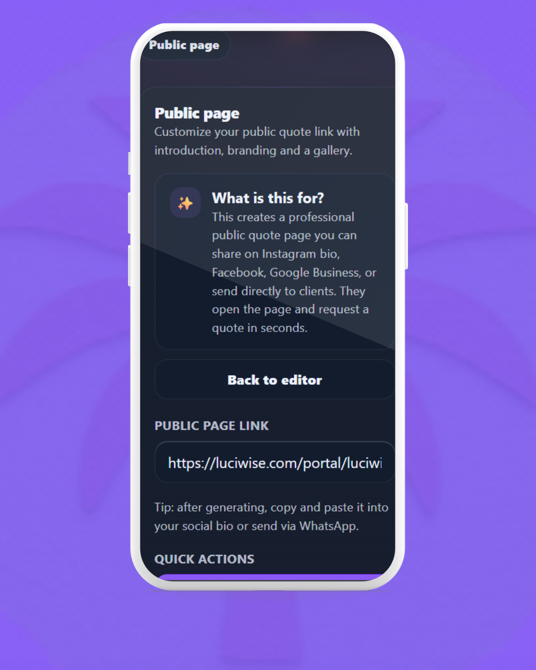 Quotes feature preview 4